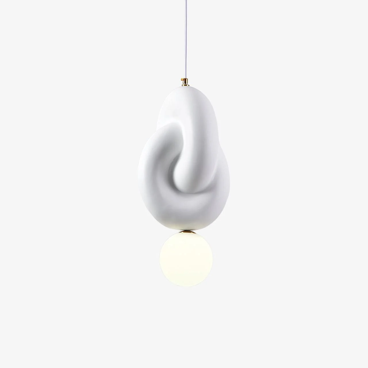 Zelireth Lámpara Colgante Moderna Minimalista Resina