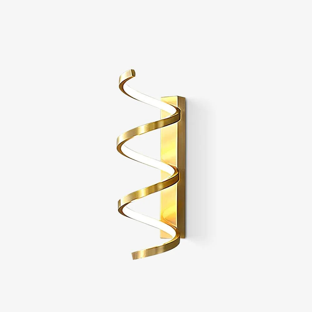 Asilion Aplique de pared Nórdico Arte Espiral