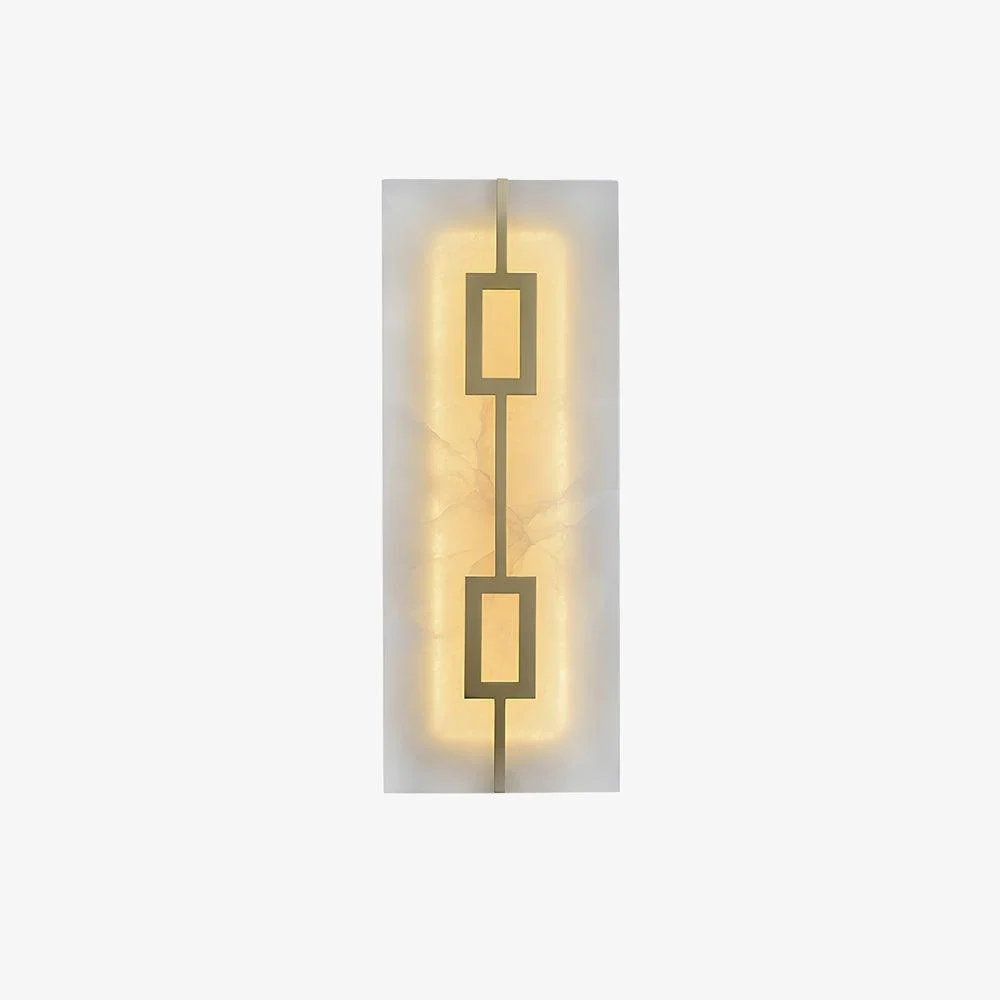 Alvelor Aplique de pared Oro Alabastro Artístico