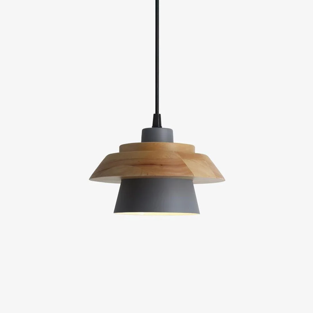 Nadro Lámpara Colgante Moderna de Madera