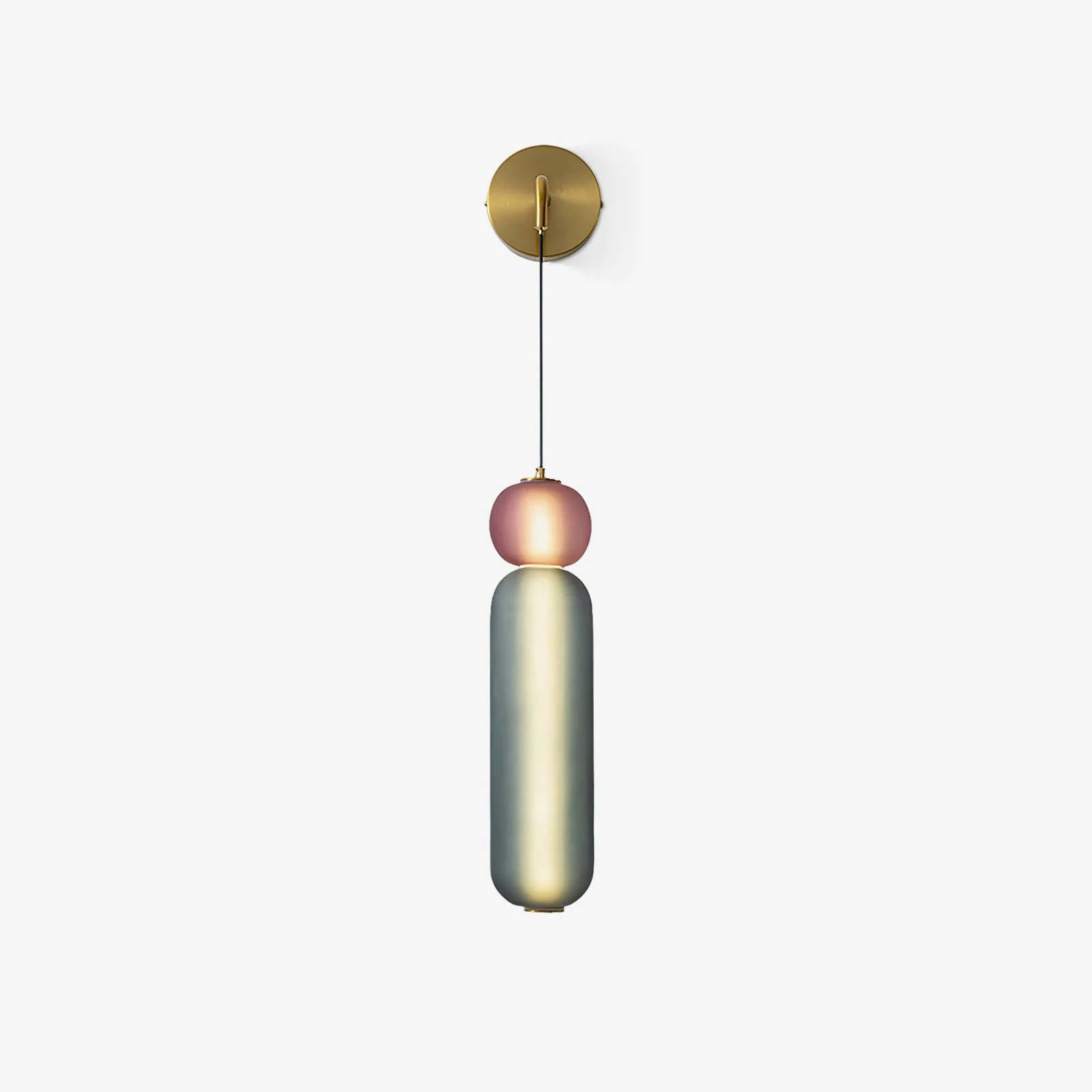 Eurtalia Aplique de pared Vidrio Moderno Minimalista