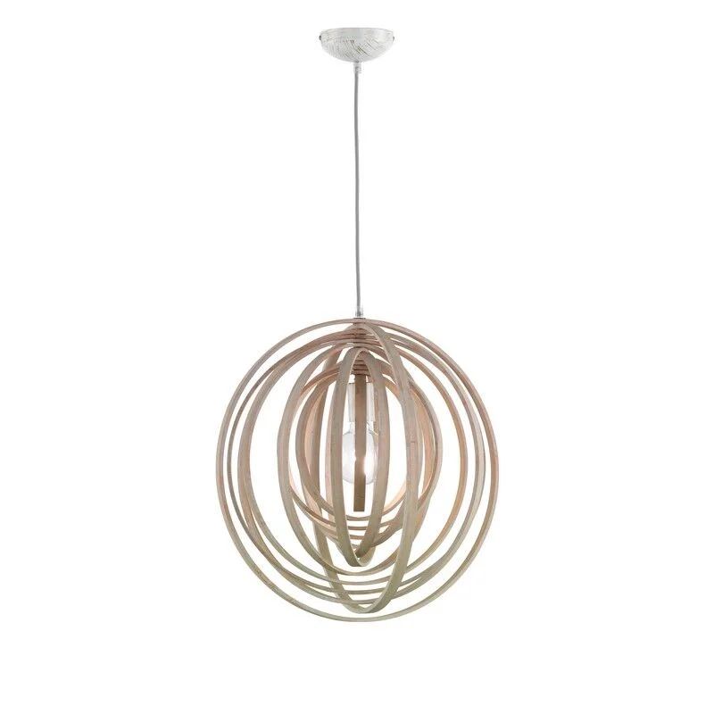Lámpara colgante moderna madera, Xoelle