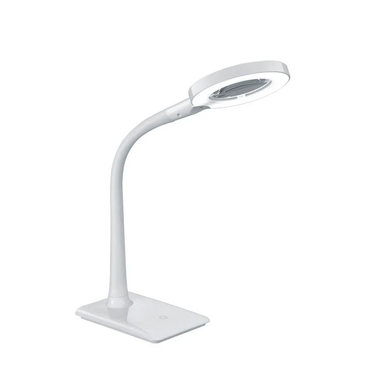 Flexo moderno blanco, Ulyssae, 5W, 3500K LED, con interruptor