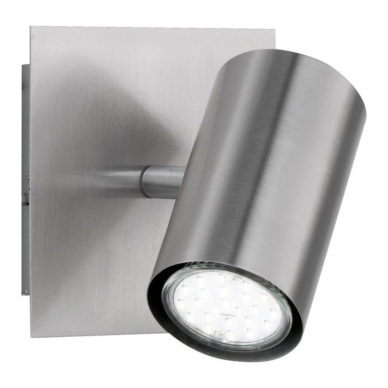 Foco de pared moderno níquel, Kaso