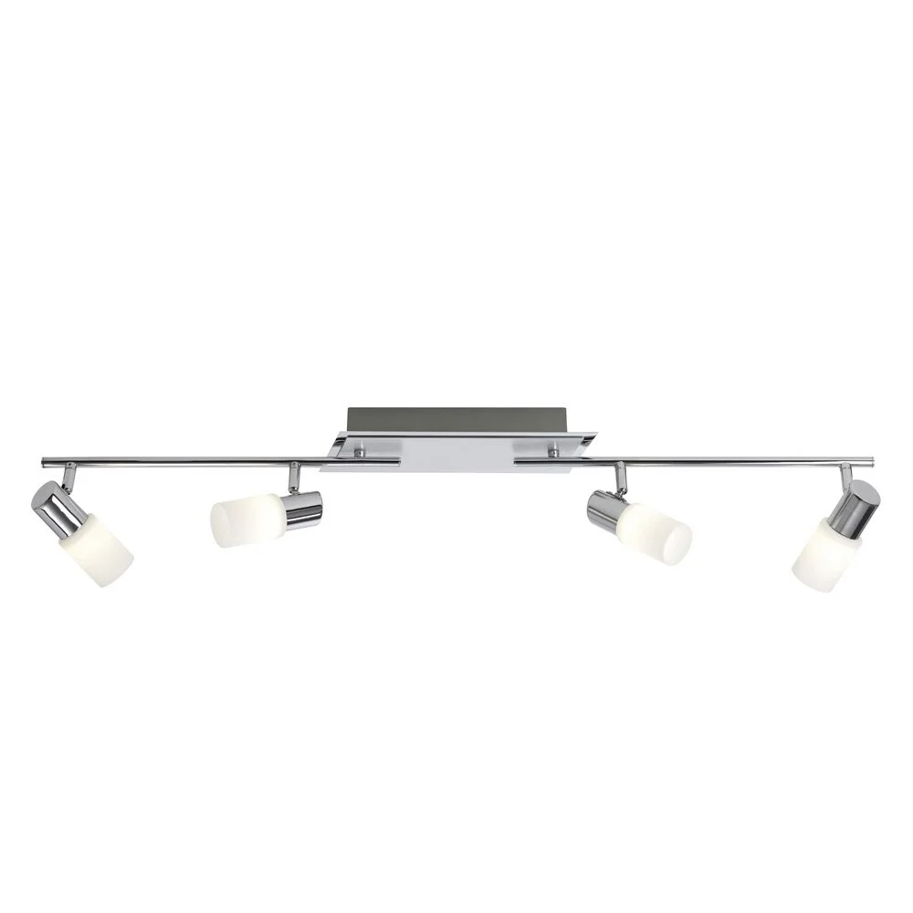 Foco de techo de vidrio gris, Morely, 4,3W, 3000K LED
