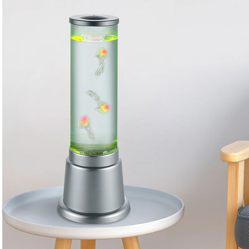Lámpara de mesa infantil diseño plateada, Berke, 6W, 3000K LED, con interruptor