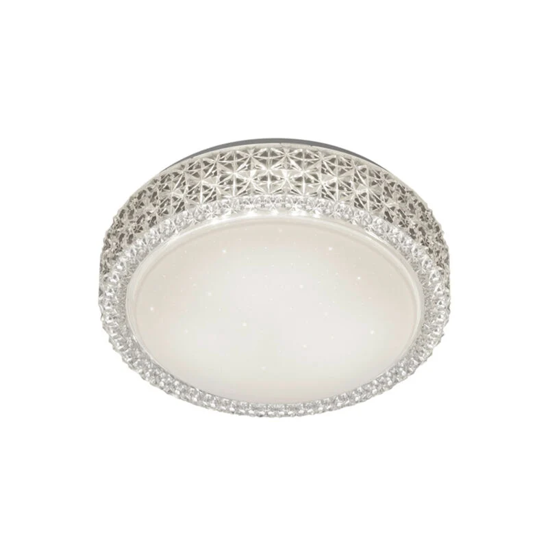 Plafón de techo antiguo blanco, Valentina, 12W, 3000K LED