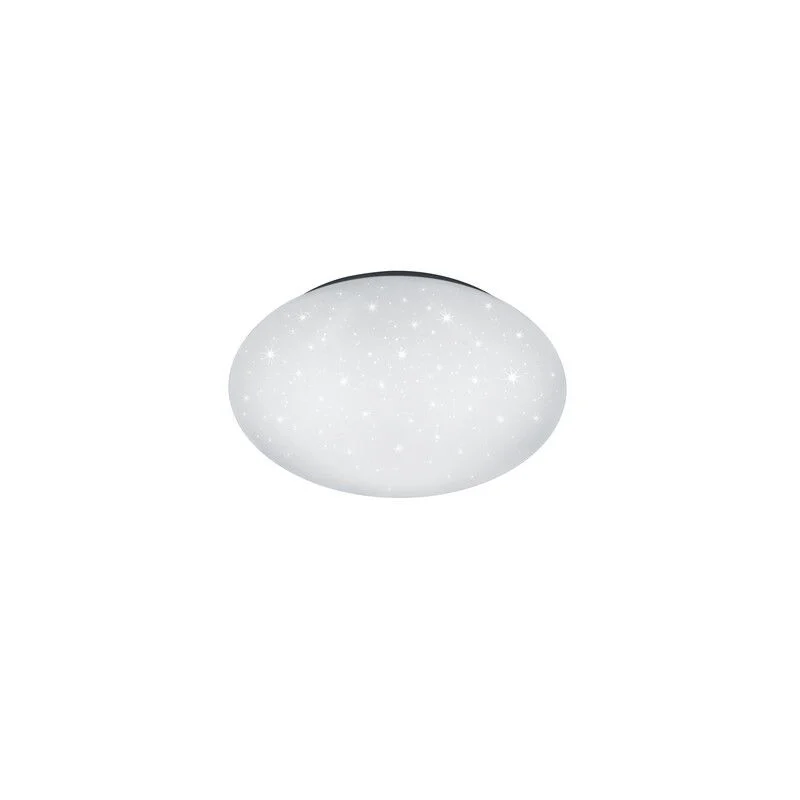 Plafón de techo de plástico blanco, Vanysia, 18W, 4000K LED, IP44