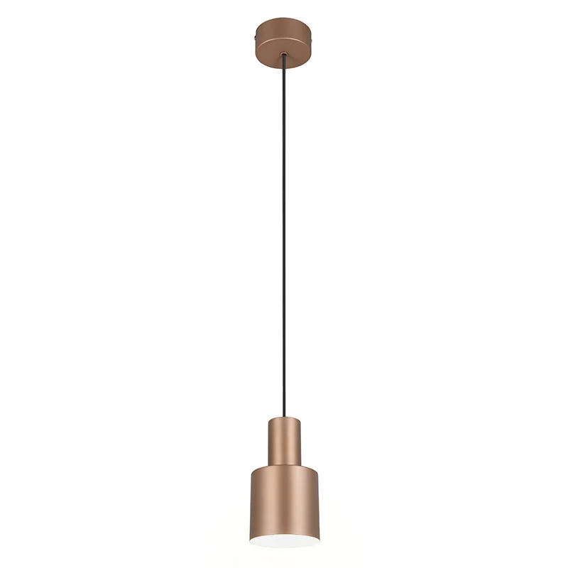 Lámpara colgante de metal marrón, Amila