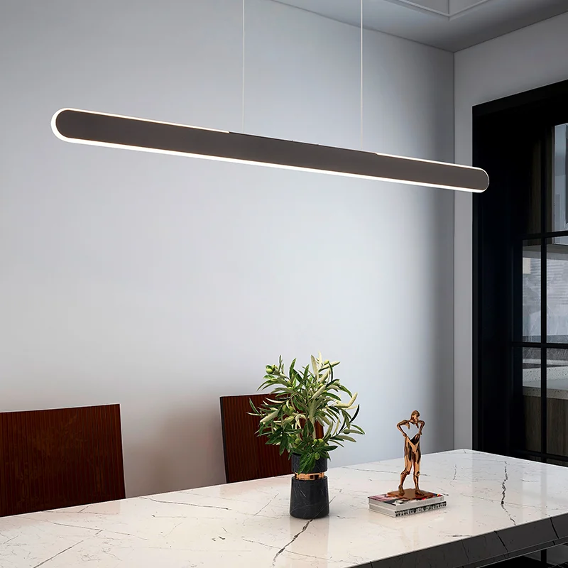Lámpara colgante moderna negra, Dwayn, 28W, ajustable entre luz blanco cálido y frío LED