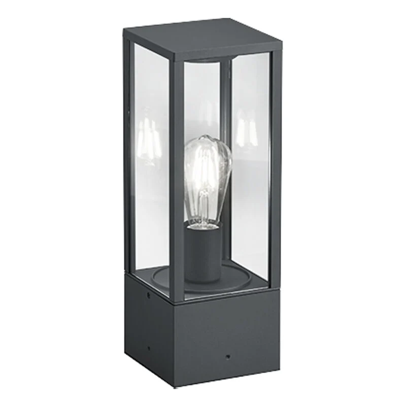 Lámpara de mesa exterior moderna antracita, Sanna, IP44