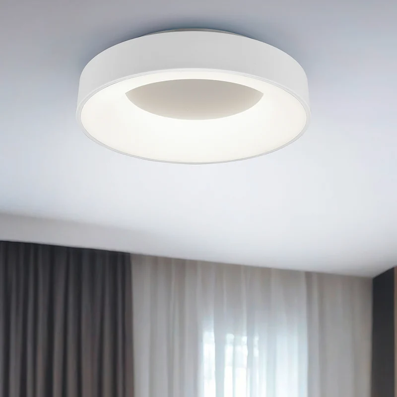 Plafón de techo moderno blanco, Jered, 27W, 4000K LED