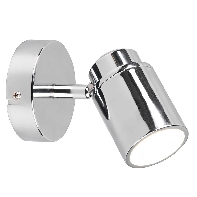 Foco techo baño moderno cromado, Nelis, IP44
