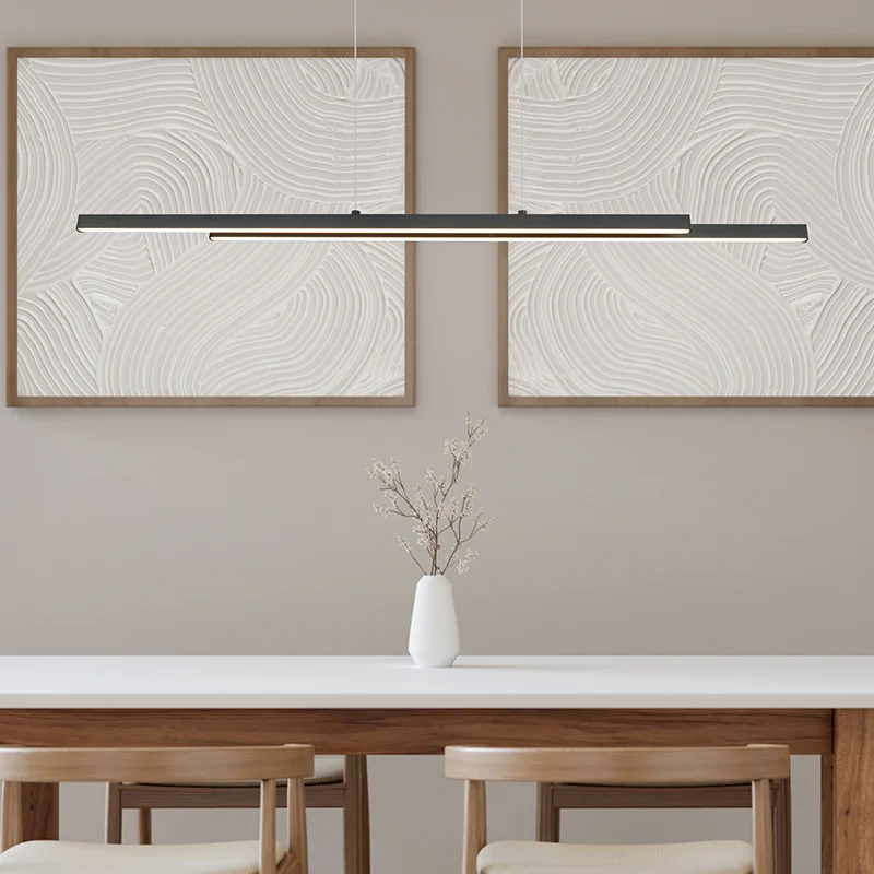 Lámpara colgante moderna negra, Sangeeta, 22W, 3000K LED
