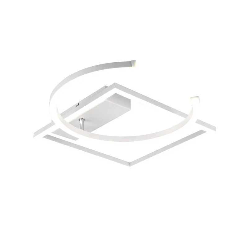 Plafón de techo moderno blanco, Emine, 23,5W, 4000K LED