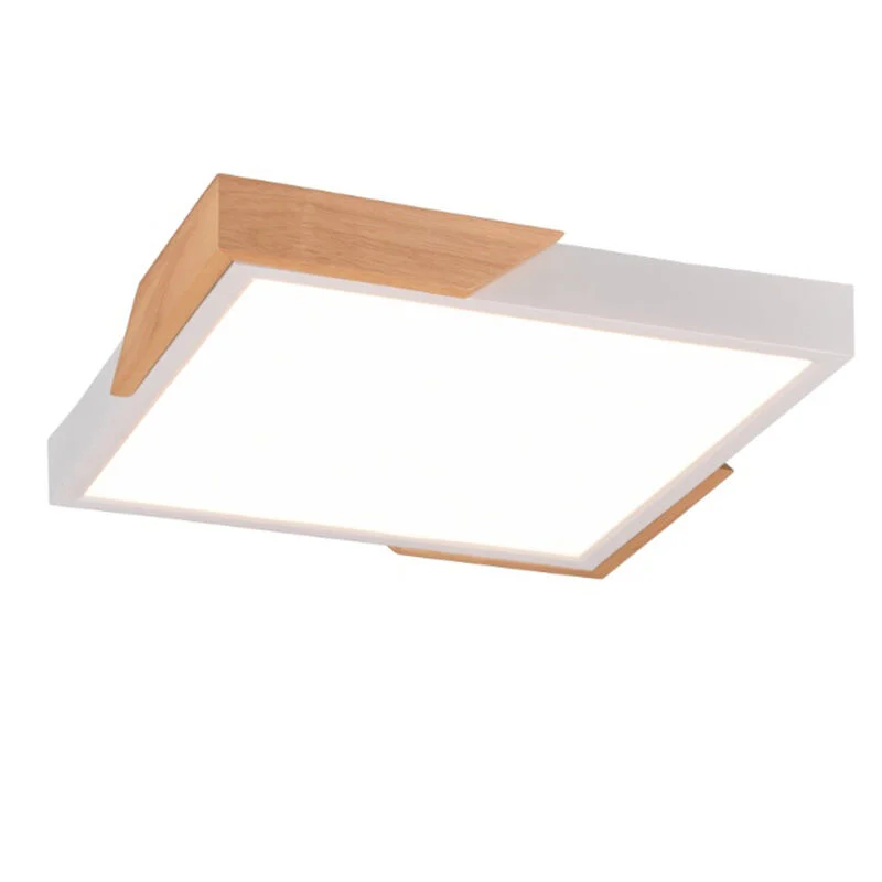 Plafón de techo moderno blanco, Selinde, 20W, 3000K LED, regulable en 3 pasos