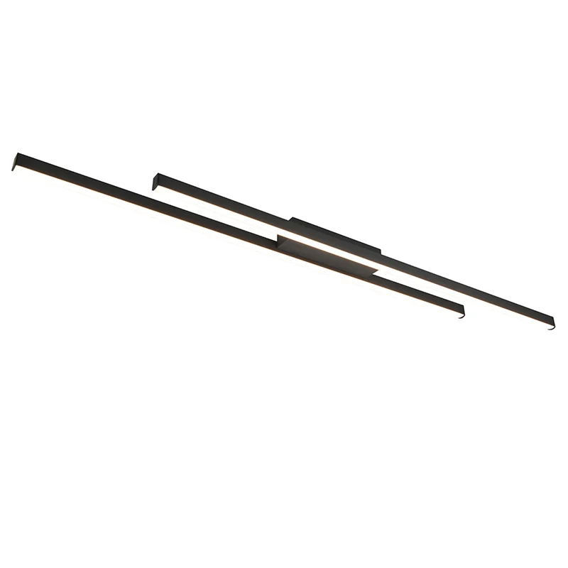 Plafón de techo moderno negro, Sangeeta, 22W, 3000K LED