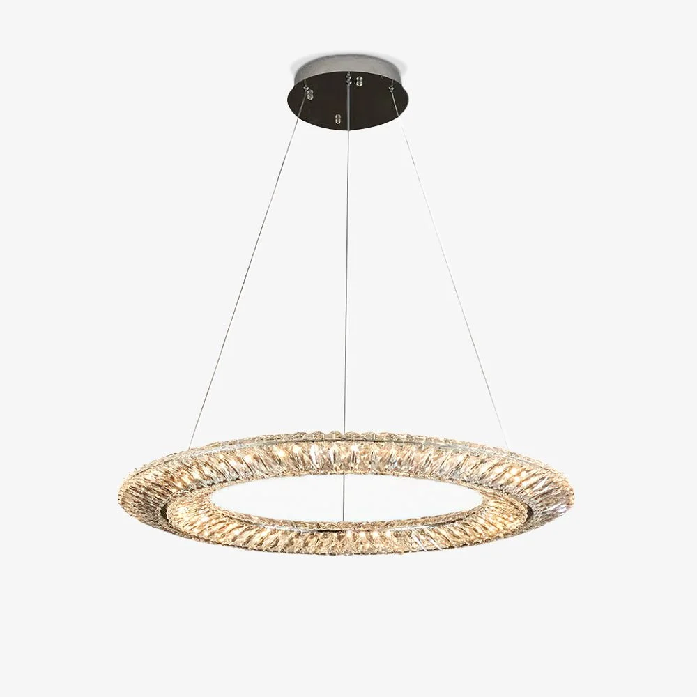 Lustra Lámpara Lámparas de araña Geométrica de Cristal con LED Elegante