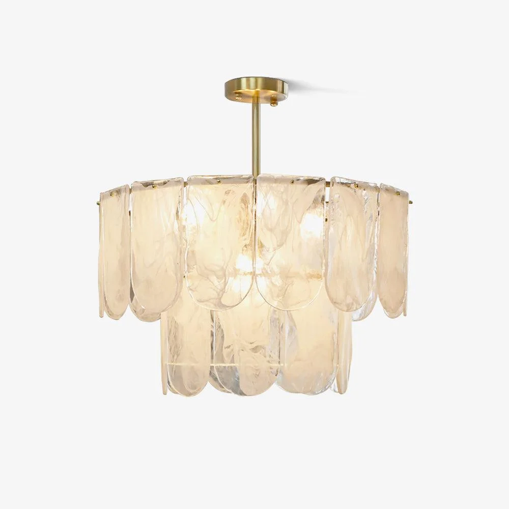 Lustra Chandelier Clásica Tradicional de Cristal