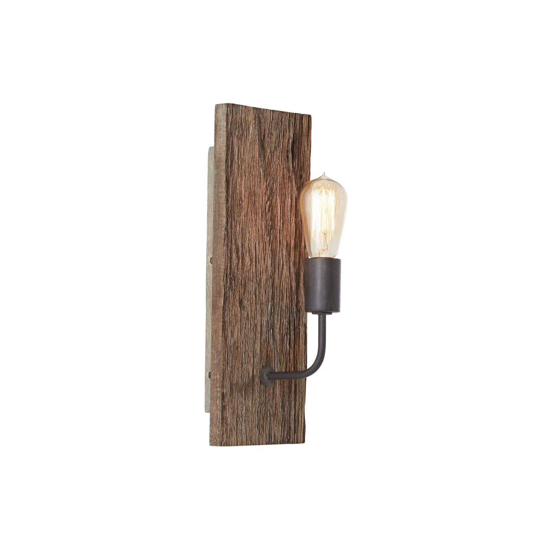 Ovenaris Aplique de pared Madera Vintage Industrial