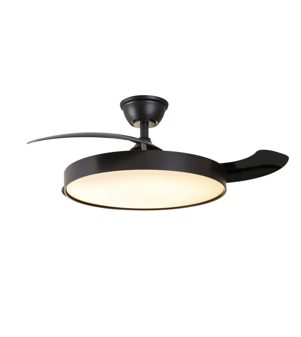 VENTILADOR DE TECHO SIDNEY NEGRO CCT 1100Ø | JUERIC