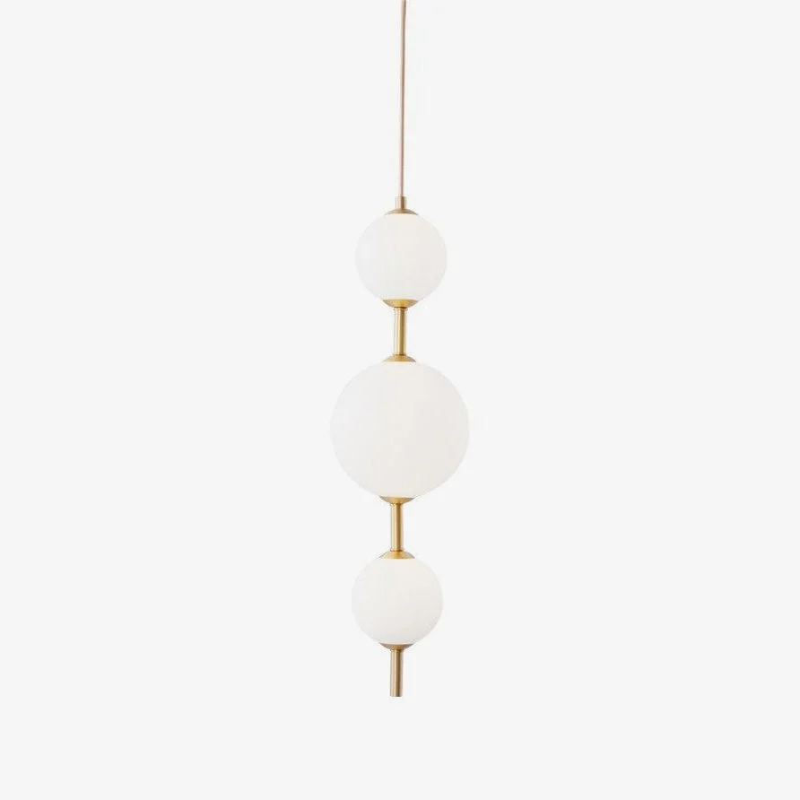 Velloran Lámpara Colgante Moderna Minimalista Latón y Plástico