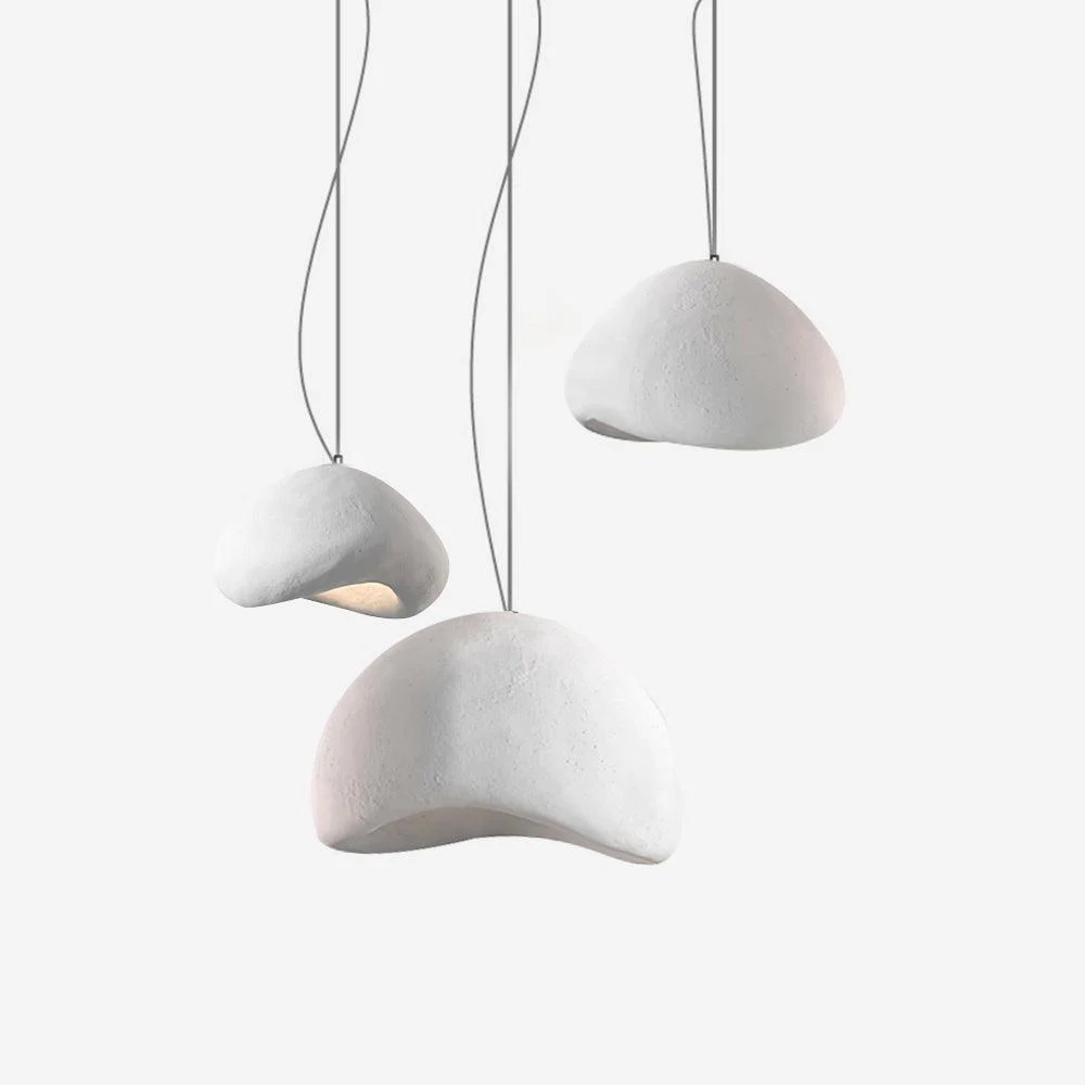 HaloLine Lámparas de araña Wabi-Sabi Guijarro Minimalista Artístico