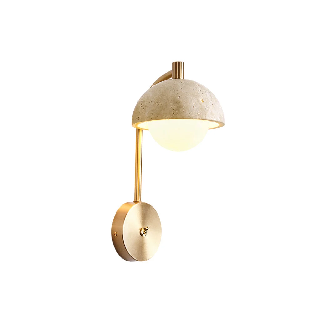 Civarir Aplique de pared Beige Travertino Moderno Minimalista