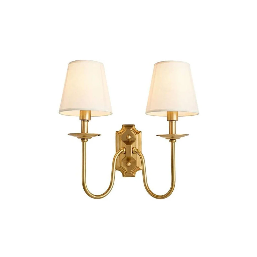 Ilsolion Aplique de pared Tela Vintage Industrial