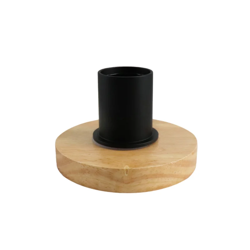 Lámpara de mesa sin pantalla madera, Rika