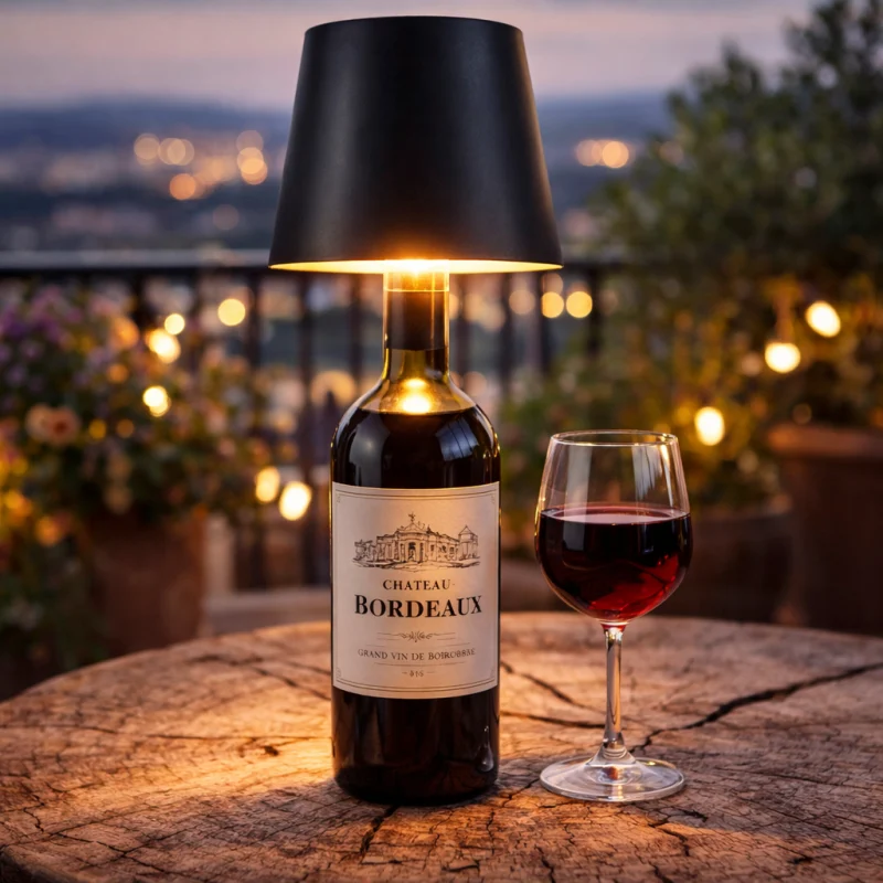 Accesorio LED con luz regulable táctil para hacer lámparas con botellas