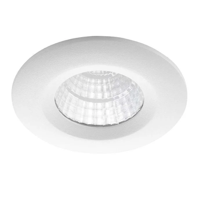 Noxion Foco LED Forseti Blanco 6W 400lm 36D - 927 Luz muy Cálida | Recorte 72mm - IP44 - Mejor reproducción de color - Regulable
