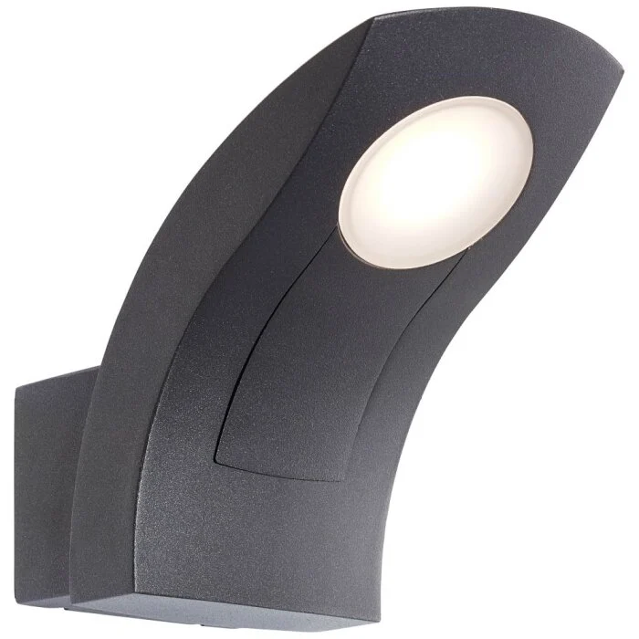 AEG Brynna Aplique para exterior LED Antracita, 1 luz