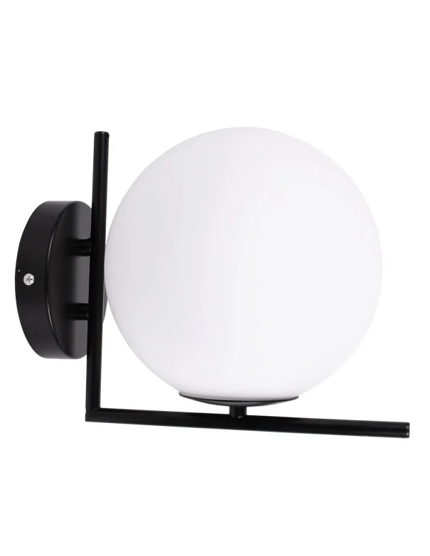 Aimee Aplique de Pared Negro