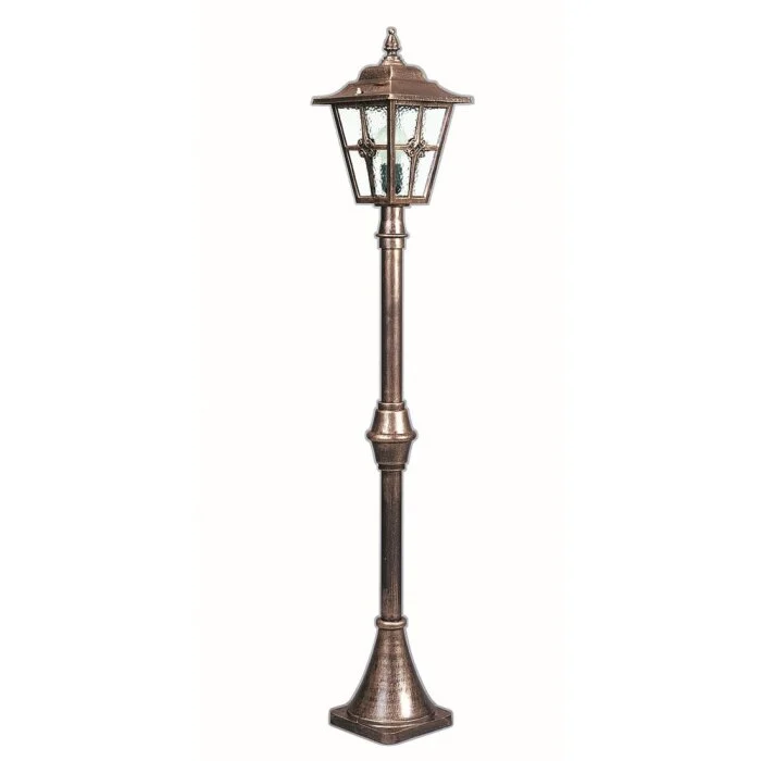 Albert 136 Lámpara de pie para exterior Marrón, Latón, 1 luz
