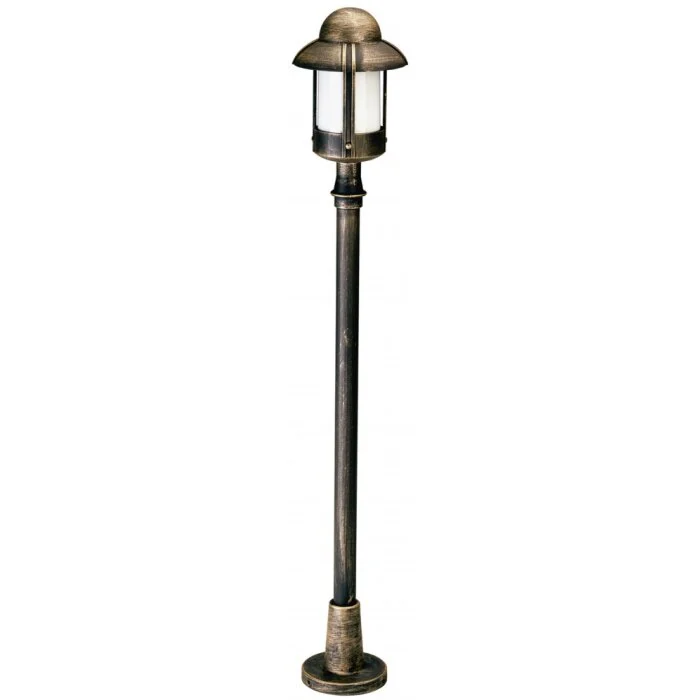 Albert 141 Lámpara de pie para exterior Marrón, Latón, 1 luz