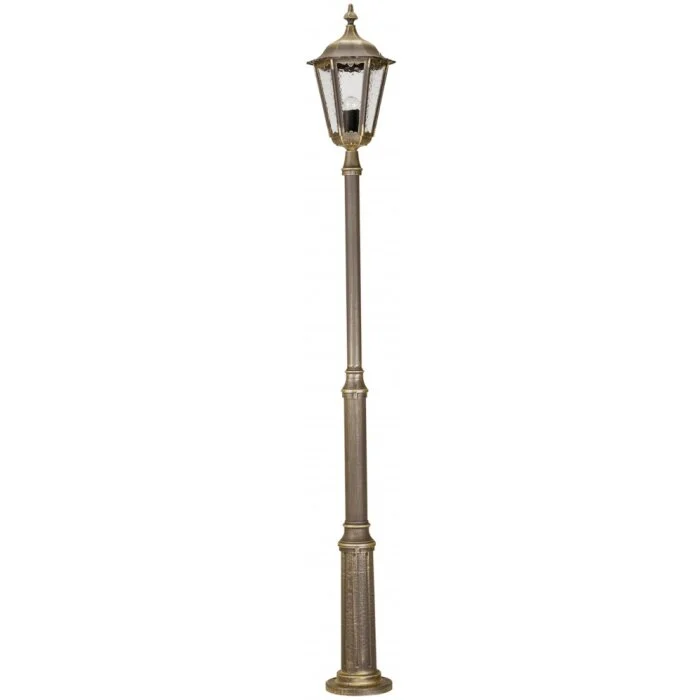 Albert 147 Lámpara de pie para exterior Marrón, Latón, 1 luz
