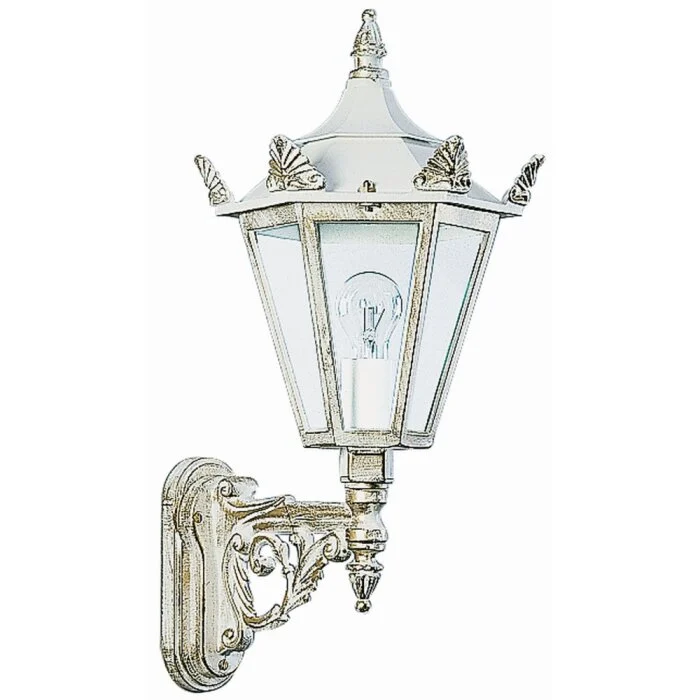 Albert 1806 Aplique para exterior dorado, Blanca, 1 luz