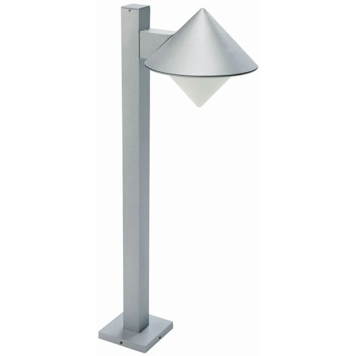 Albert 2026 Iluminación de camino Plata, 1 luz