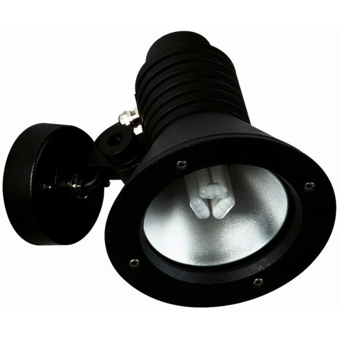 Albert 2182 Aplique para exterior Negro, 1 luz