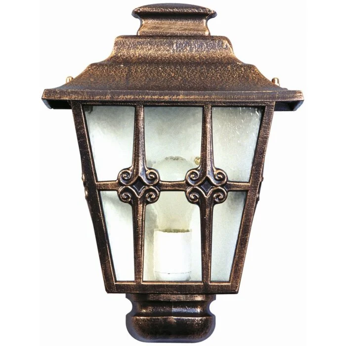 Albert 227 Aplique para exterior Marrón, Latón, 1 luz