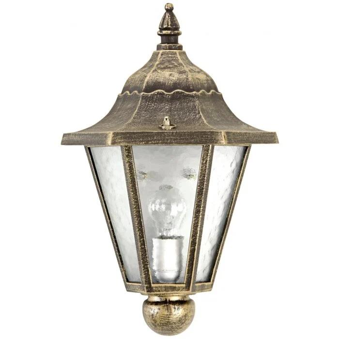 Albert 229 Aplique para exterior Marrón, Latón, 1 luz