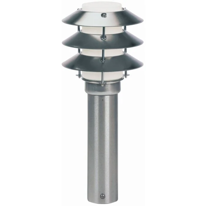 Albert 500 Poste de jardin Acero inoxidable, 1 luz