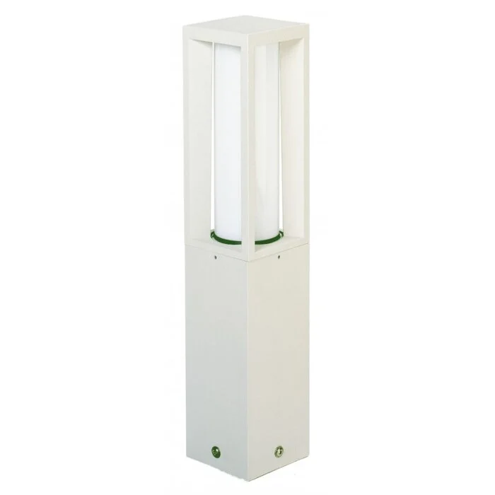 Albert 508 Poste de jardin Blanca, 1 luz