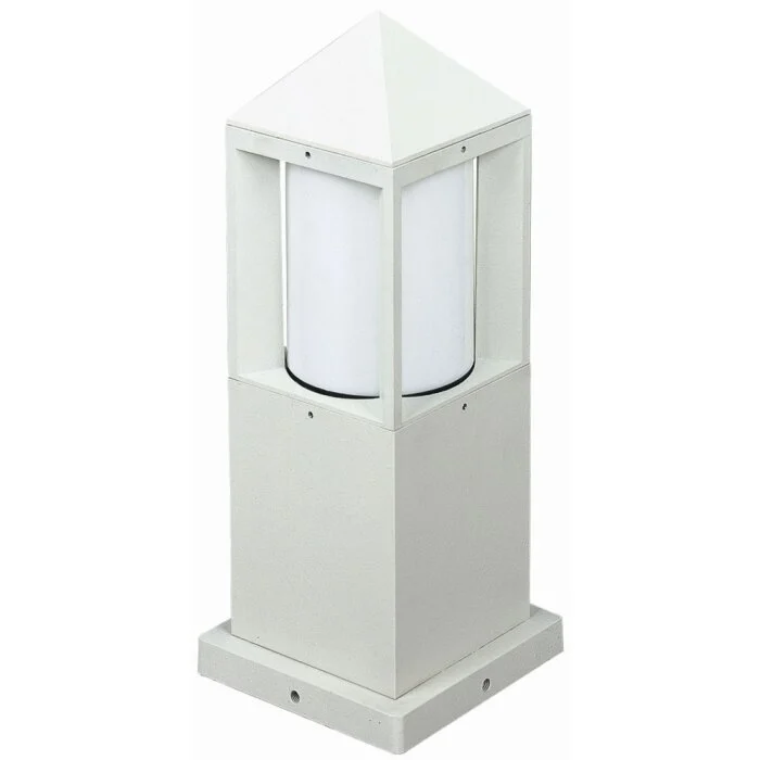 Albert 556 Poste de jardin Blanca, 1 luz