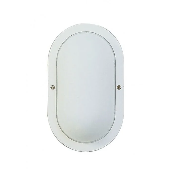 Albert 6037 Aplique para exterior Blanca, 1 luz