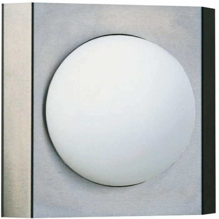 Albert 6112 Aplique para exterior Acero inoxidable, 1 luz