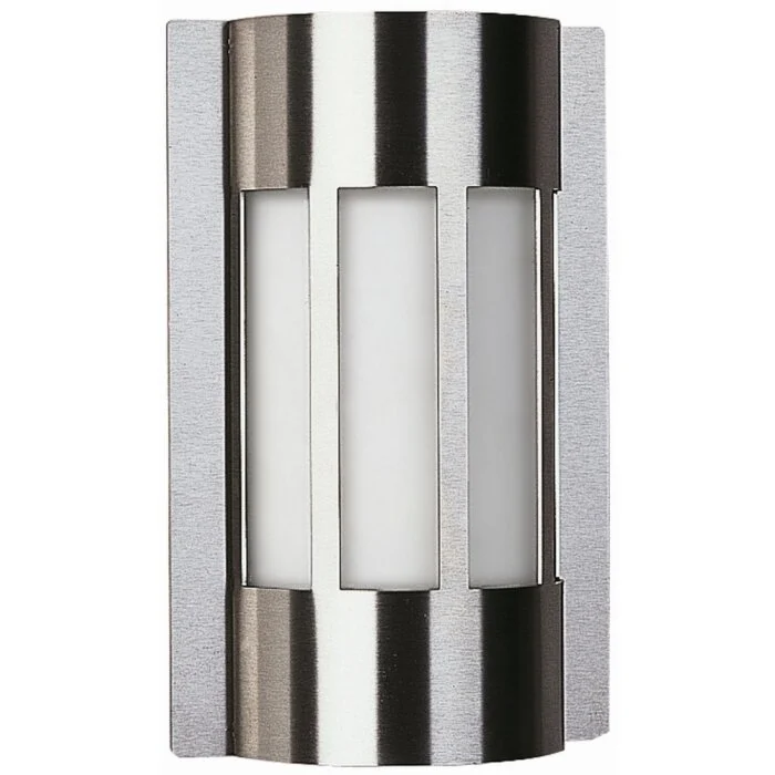 Albert 6119 Aplique para exterior Acero inoxidable, 1 luz