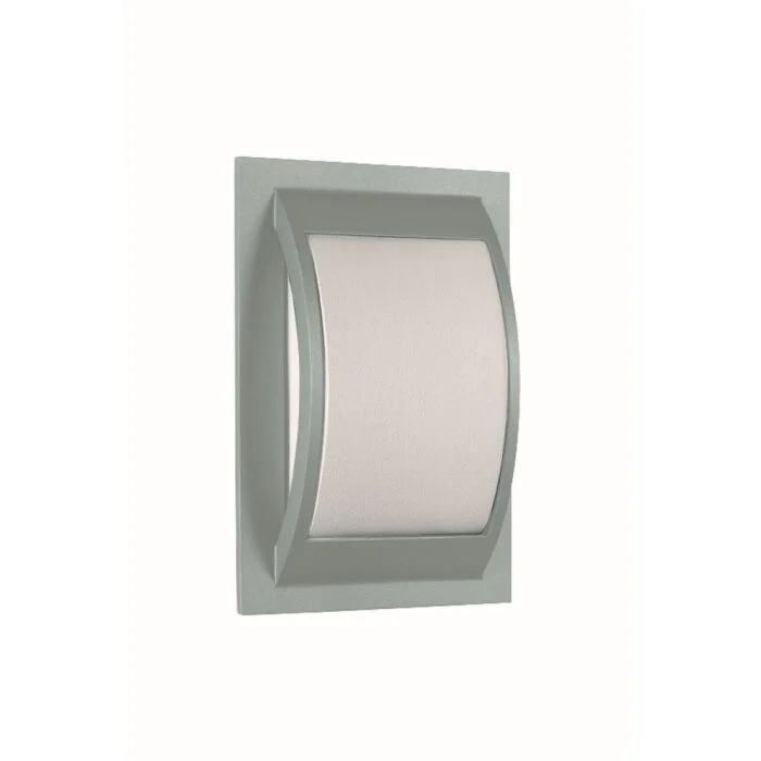 Albert 6199 Lámpara para exterior Plata, 1 luz