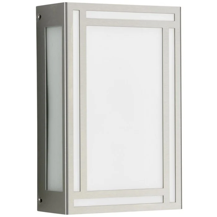 Albert 6284 Aplique para exterior Acero inoxidable, 1 luz